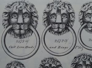 Roderick Butler's exhibition will feature a rare catalogue of 1834 from which this is taken